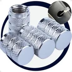 Tampinha Bico De Pneu universal Carro Moto Bike Alumínio Volks Honda Toyota Durabilidade Design