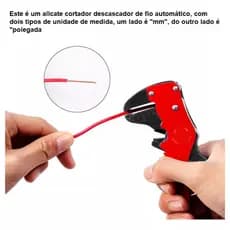 Alicate Descascador e Cortador de Fios Ajustável Altomex AK-5307 Profissional