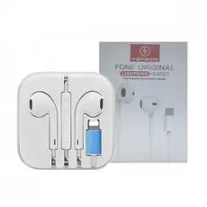 Fone de Ouvido Estéreo com Microfone Conector Lighthing Kapbom KA-700-5G