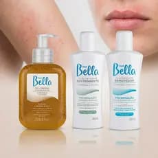 Depil Bella Kit Gel, Óleo e Loção 140ml