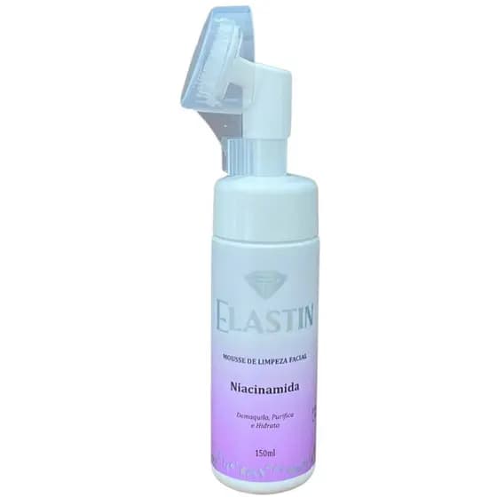 LIMPEZA FACIAL MOUSSE ELASTIN  NIACINAMIDA 150ML DEMAZON
