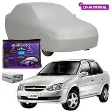 Capa Cobrir Chevrolet Corsa Classic Todas as Gerações ARMADA FORCE Impermeável 100% S/F Anti-UV