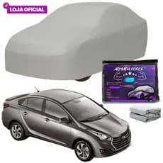 Capa Cobrir Carro Hb20 Sedan ARMADA FORCE 100% Impermeável S/F Protege Sol Chuva Poeira Anti-UV