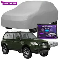 Capa Cobrir Pajero TR4 ARMADA FORCE Impermeável 100% Sem Forro Protege Sol Chuva Poeira Capa Anti-UV
