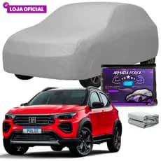 Capa Cobrir Fiat Pulse ARMADA FORCE Impermeável 100% Sem Forro Protege Sol Chuva Poeira Anti-UV