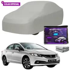Capa Cobrir Carro Honda Civic Forrada Armada Force 100% Impermeável Protege Sol Chuva Poeira Anti-UV