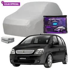 Capa Cobrir Meriva ARMADA FORCE Impermeável 100% Sem Forro Protege Sol Chuva  Automotiva Anti-UV