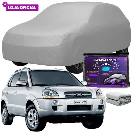 Capa Cobrir TUCSON ANTIGA ARMADA FORCE Sem Forro Impermeável 100% Protege Sol Chuva Poeira Anti-UV