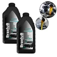 KIT 2 LITROS 15W40 SEMISSINTÉTICO API SL