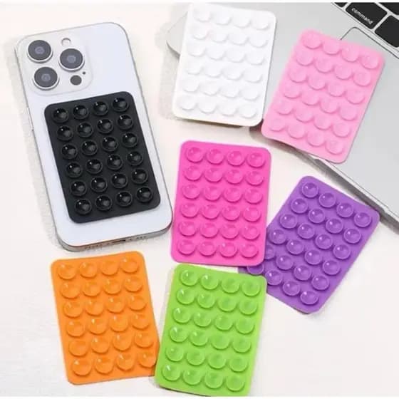 Ventosa Celular Suporte Silicone Premium Capinha para Superfícies Lisas