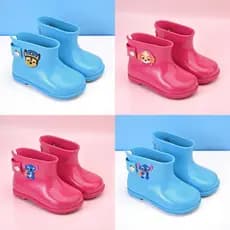 Bota Infantil Galocha Feminina E Masculina Personagens Infantil Impermeável Antiderrapante Confort