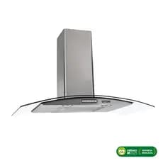 Coifa Parede Vidro Curvo Slim Inox 4 à 6 Bocas 90cm Fogatti 220V