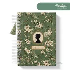 Caderno Personalizado Capa Dura A5 e Universitário - Coleção Lady Lillieton