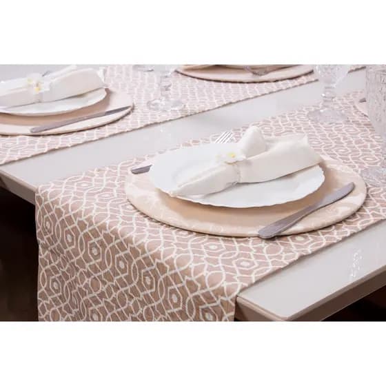 Kit 2 Caminhos De Mesa Trilhos 1,60m Alta Qualidade Premium Decoração Jaccard