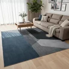 Tapete LINHO 3D Alta Costura 2,00x2,50 Desenho Indiano Antiderrapante