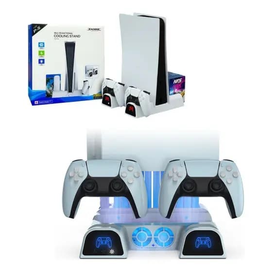 Suporte Cooler Multifuncional Para Console Ps5 Tp5-1511