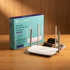 Roteador Tp-link Wireless Dual Band Archer C20W AC1200 WIFI 5 Função Repetidor, 4 Antenas - v6.8
