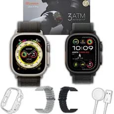 SmartWatch Ultra 4 PRO U4 49mm 3ATM Prova D'Água Serie10 Modo Esporte Microwear Lançamento 2025