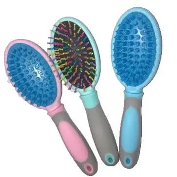 Escova Removedor Aparador Pente Limpeza Pelos Cachorro Gatos Pet Massageador Grooming