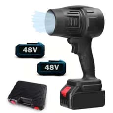 Soprador Turbo Portátil Recarregável 48v 2 Baterias Folhas