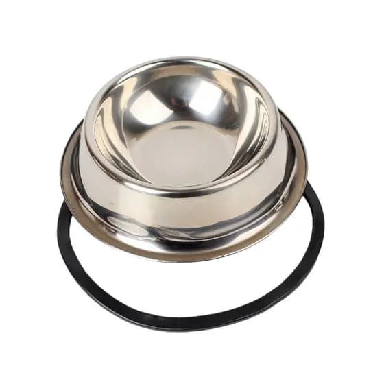 Comedouro Bebedouro Inox Antiderrapante Para Pet Cachorro Gato Porte Pequeno Médio