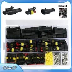 Conjunto Conector Elétrico Do Carro 352pc Plugue Do Terminal