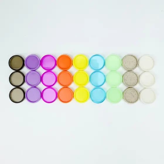 Discos De Plástico 24mm Para Caderno Inteligente Kits