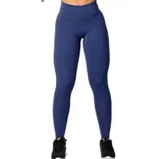Calça Legging BLACKOUT AZUL MARINHO Skinny ZERO TRANSPARENCIA Legging Fitness