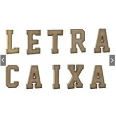 Kit 12 letras Caixa 60cm Altura Decoração Festa Casamento