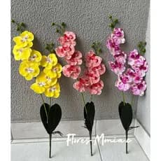 Orquídea artificial material de silicone /MY-2203