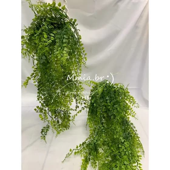 Planta Pendurada Verde Artificial Planta Chlorophytum Parede Varanda Casa Decoração