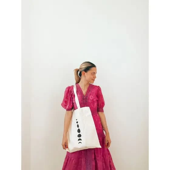 Ecobag Lua sacola ecológica,escola,faculdade, curso,personalizado,brinde,praia,moda,brinde,presente,trabalho