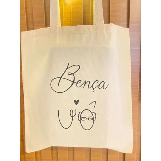 Ecobag Vô sacola ecológica,escola,faculdade, curso,personalizado,brinde,praia,moda,brinde,presente,trabalho