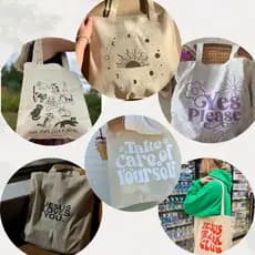 Bolsa Sacola Ecobag Algodão Cru sacola ecológica,escola,faculdade, curso,personalizado,brinde,praia,moda,brinde,presente