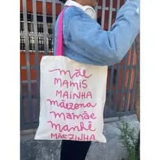 Ecobag mãe sacola ecológica,escola,faculdade, curso,personalizado,brinde,praia,moda,brinde,presente,trabalho,bolsa