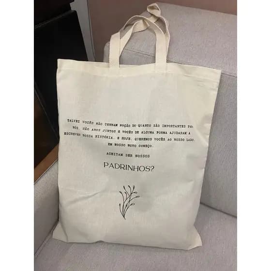 Ecobag padrinhos bolsa sacola ecológica,escola,faculdade, curso,personalizado,brinde,praia,moda,brinde