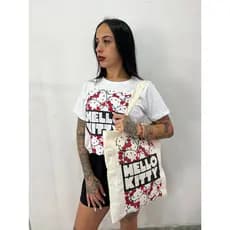 Kit Ecobag e baby look hello kitty 2