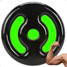 Anilha 5kg Emborrachada De Academia Treino Musculação Barra