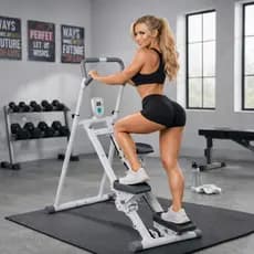 Simulador De Escada Máquina Caminhada Dobrável Stepper Dobrável Suporta Até 150kg
