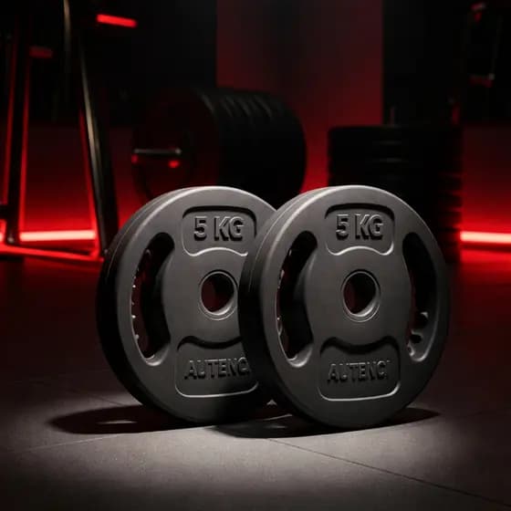 Kit 2 Anilhas 3kg/5kg/10kg Cada Para Treino Academia Fitness Musculação - 3 Opções de Kit