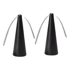 2x Ventilador Espanta Mosca Mosquito Repelente Armadilha Cozinha Mata Inseto Mosca Turbo giratorio