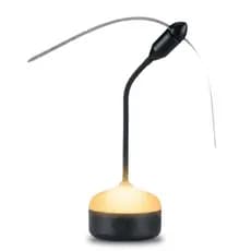 Repelente Ventilador Flexível Espanta Mosca Inseto Luz