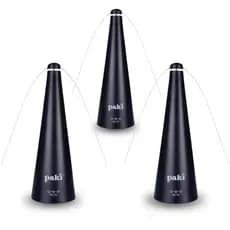 3x Ventilador Repelente Mesa Turbo Mosquito Espanta Insetos