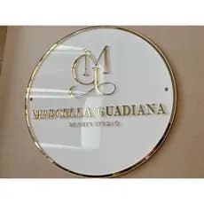 Placa Decorativa Logotipo Logo Loja Escritório Advocacia Restaurante Moderna Acrilico