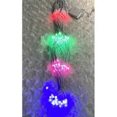 Pisca Cortina 120 super leds color fio br 8F 89046