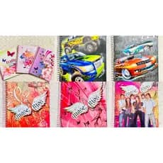 Caderno universitário capa dura 20cm x 27,5cm 96 folhas