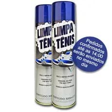 2 Limpa Tênis  Branco e Colorido Espuma Limpa Tenis Petroplus Spray Limpador a Seco Produto Premium