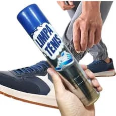 Combo 2 Limpa Tênis Branco e Colorido Premium Espuma Limpa Tênis Petroplus Spray Limpador a Seco