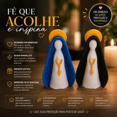 NOSSA SENHORA - ESCULTURA NOSSA SENHORA - NOSSA SENHORA IMPRESSÃO 3D