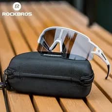 Óculos De Ciclismo ROCKBROS Sol Polarizados De Proteção UV400 Bicicleta Homens Mulheres Fotocrômicos MTB De Estrada Eyewear